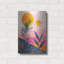 «Pink Midcentury Original Exclusive Geometric Moon And Sun 4» par Momart, art mural en métal-149191996