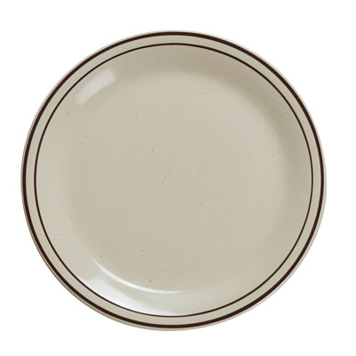  Brown Speckled 7" Salad Plate