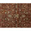 Tapis rouille et beige noué à la main de haute qualité