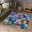 Non Woven Soft Type Printed Rug with Striking Geometric Design Ideal for Bringing a Touch of Unique Style to Your Interior Decor-125475842