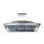 36" 600 CFM Convertible Island Range Hood