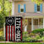 Drapeau décoratif noir Betsy Ross 1776-2026