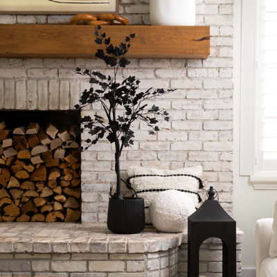 4ft. Halloween Black Maple Artificial Fall Tree
