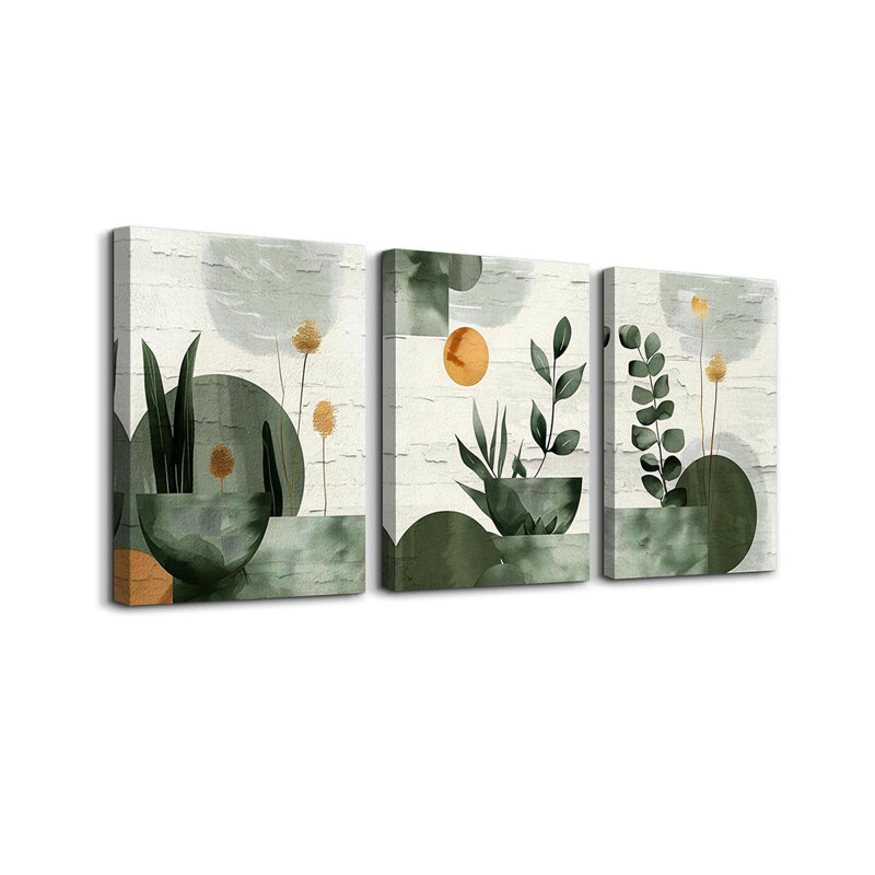 3 Piece Wrapped Canvas Print