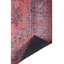 Tapis oriental rose à motif tissé rétro-482106094