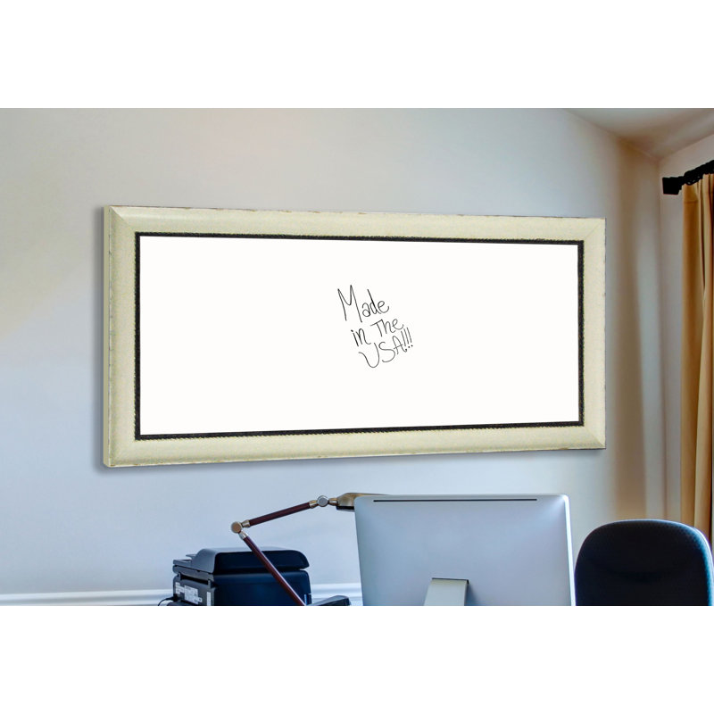 Tableau effaçable à sec à fixation mural, H 3 pi 5 po x l 2 pi