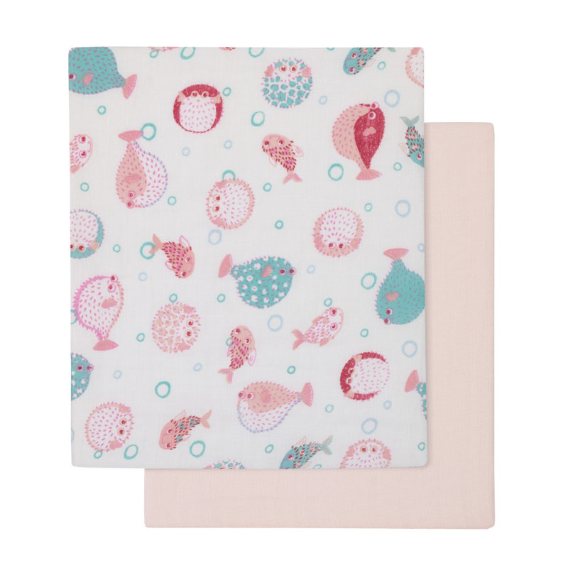 Couverture pour bébé 100% coton Brock