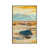 White Floater Framed