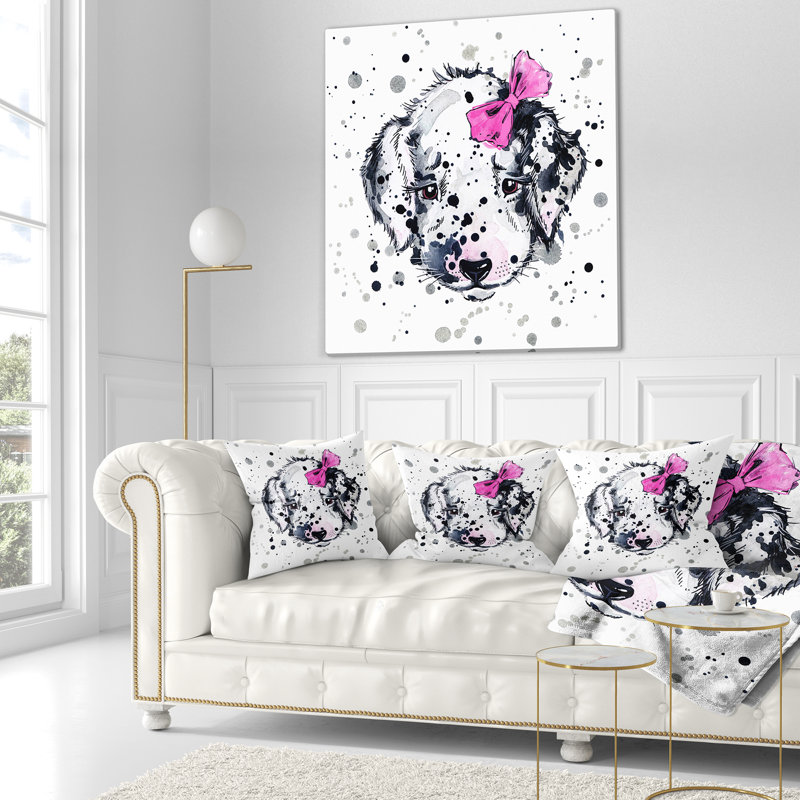 Coussin et housse pour oreiller carré, 18 po x 18 po, Coussin décoratif
