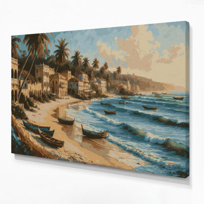 Art mural sur toile, villes, Goa, Inde