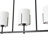 5-light Fabric Kitchen Island Chandelier