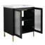 Ensemble de meuble-lavabo simple 27,89 po avec plateau en céramique Tulahassee