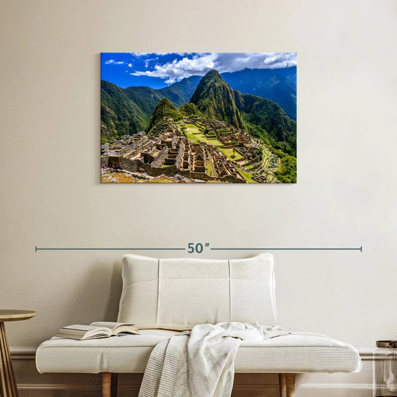 Restes du Machu Picchu, H 24 po x l 36 po