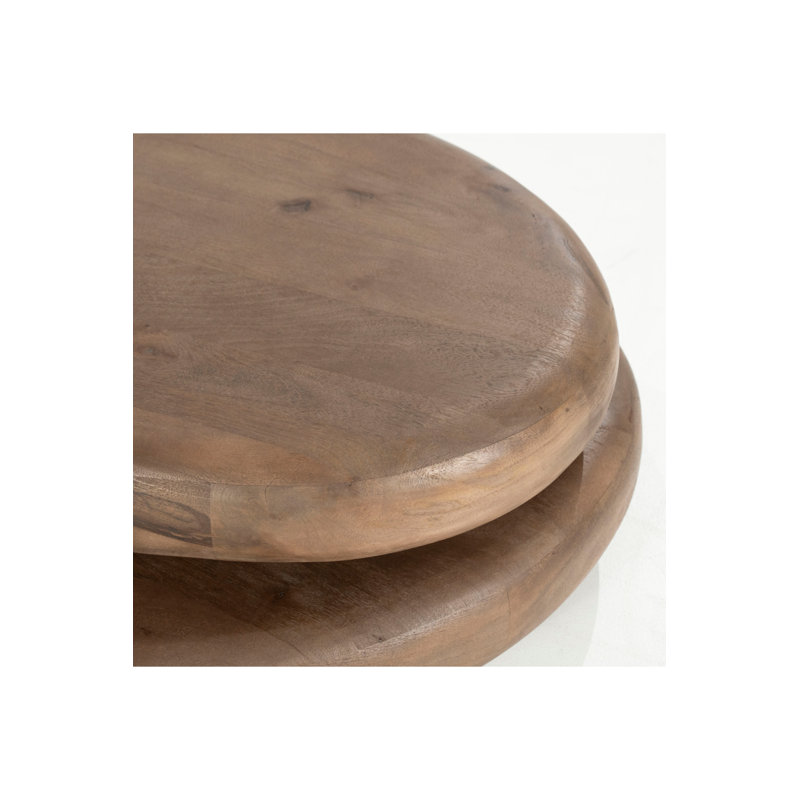 Table basse Kabo, Brun