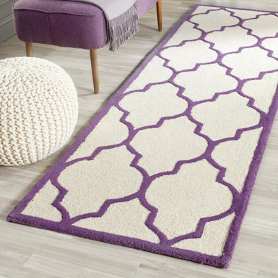 Cannen Hand Tufted Wool Geometric Rug
