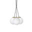 Ambriz 3 - Light Black Cluster Pendant