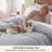 Essential Collection 100% Cotton Waffle Weave Duvet Cover Set-106246736-109512985