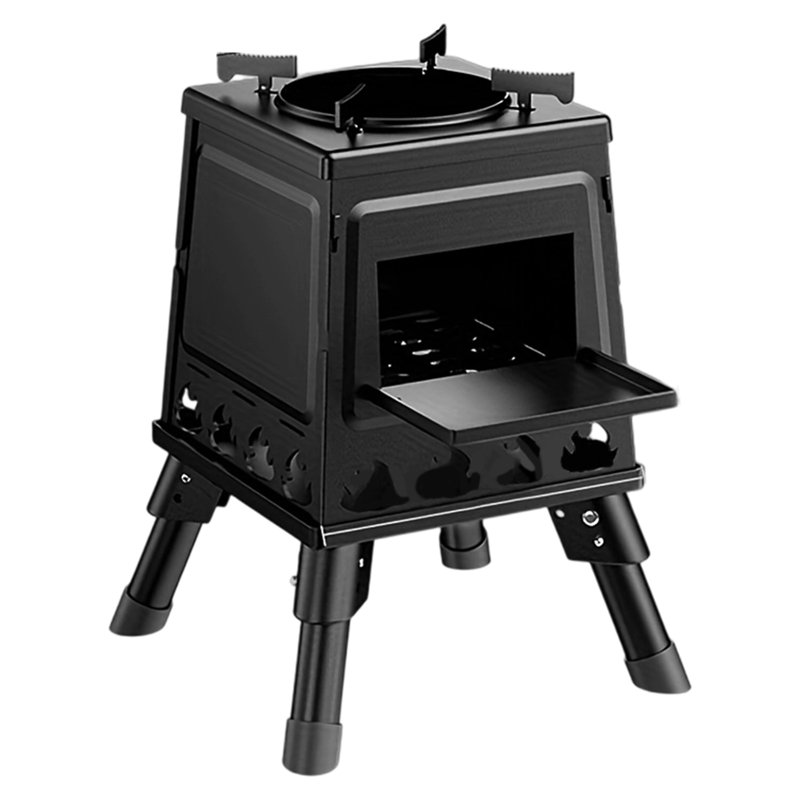 Wood Burning Stove, Camping Wood Burning Stove Small Portable S