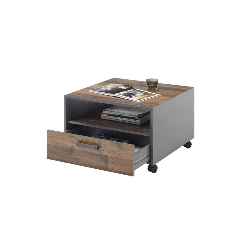 Gazella Wheel Coffee Table with Storage