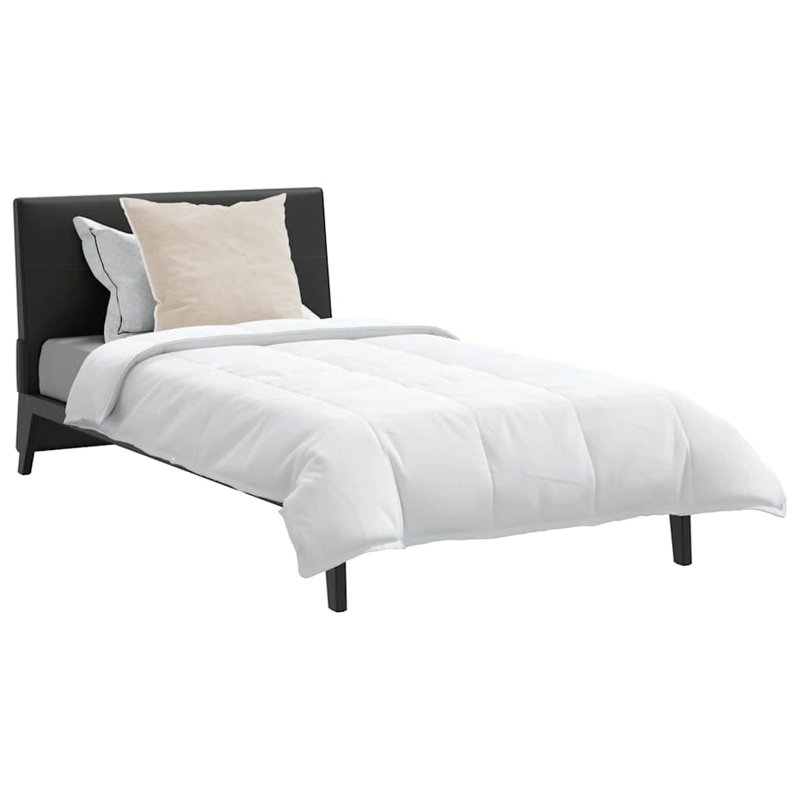 Duvet Set With Pillow 2 Pcs White Down, 200 x 135 cm Duvet Cover + 1 Accent Pillow