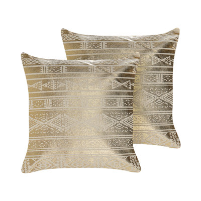 Gracemont Geometric Square Scatter Cushion Cushion With Filling