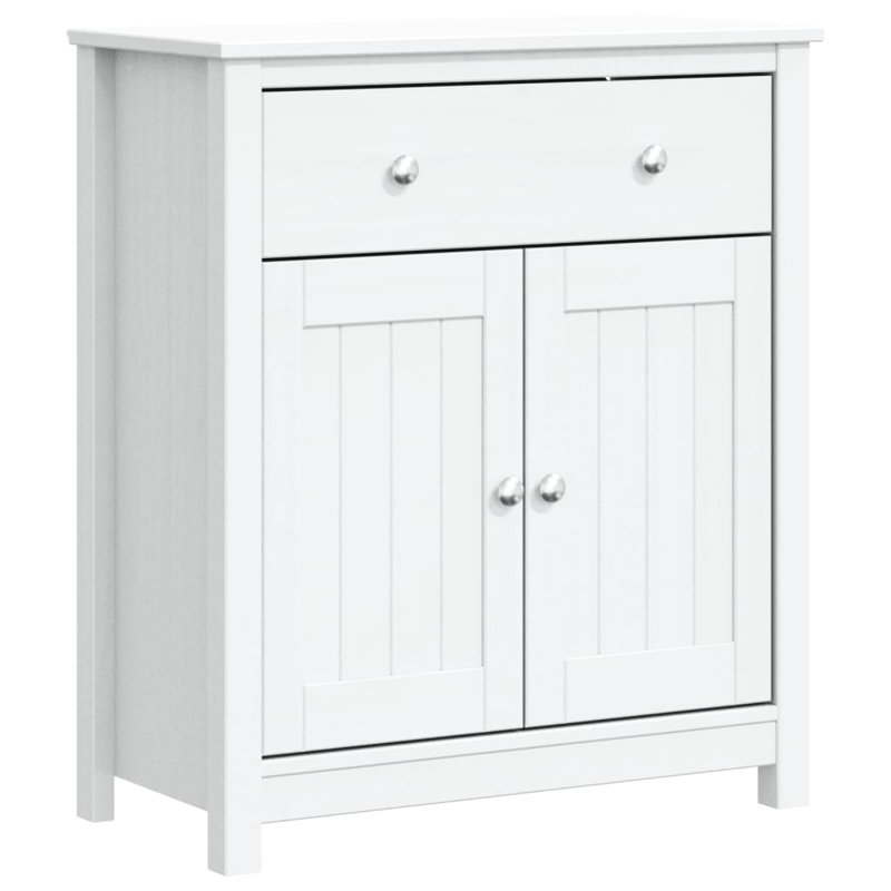 Kindel Freestanding Bathroom Cabinet, White