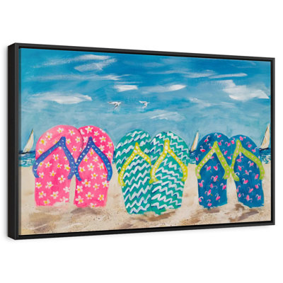 Flip Flops In The Sand