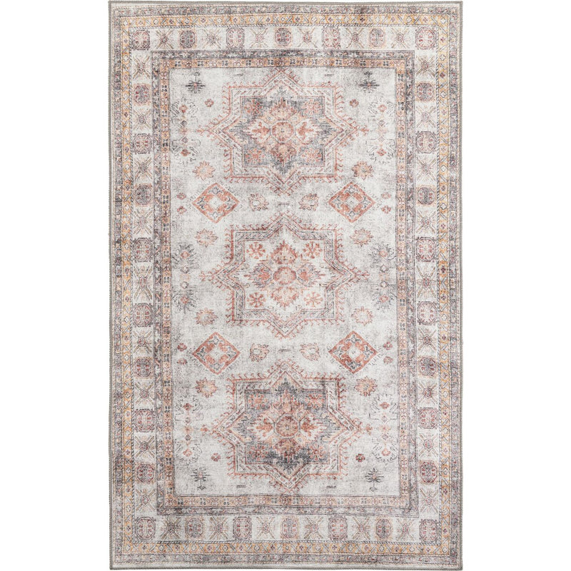 Tapis ivoire Aucun, Rectangle 5 pi 1 po x 8 pi