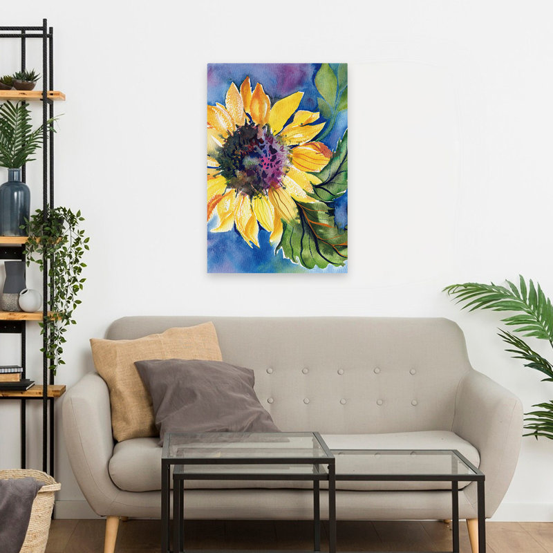 Jardin et ensoleillé contemporain, H 24 po x l 16 po