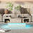 Modern Rectangular Coffee Table with Storage – Unique Design and 16-Level Adjustable Brightness