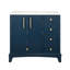 Lavabo de salle de bain autoportant avec rangement Mid-Century-1408371672