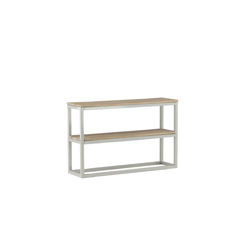 Derron Frame End Table, Grey, Ash 