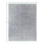 Tapis unique noué à la main gris Leonard de 9 pi 2 po x 12 pi 2 po Leonard