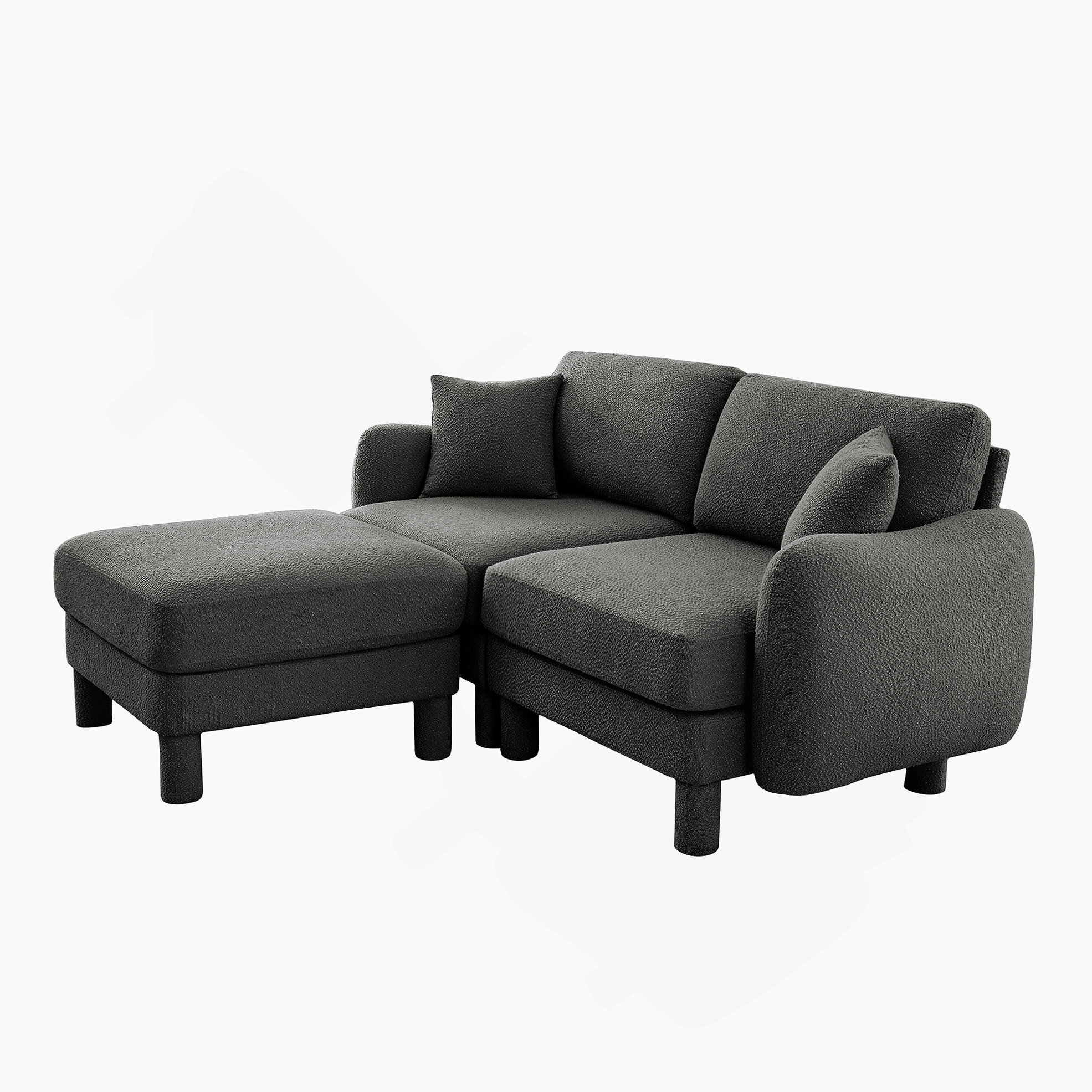 Latitude Run® Convertible L Shape Sectional 3 - Seater Sofa Couch With ...