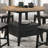 Arnya Round 50-inch Counter Height Dining Table Yukon Oak