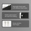Anthracite Plastic Standard Adjustable Armrests Toilet Seat-1215608312