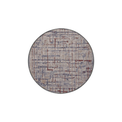Machine Washable Gray Area Rug