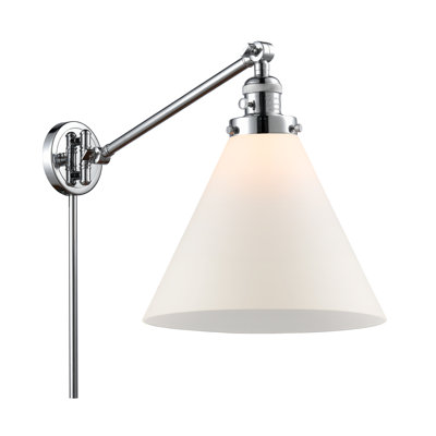 Cone 1 Light  Swing Arm