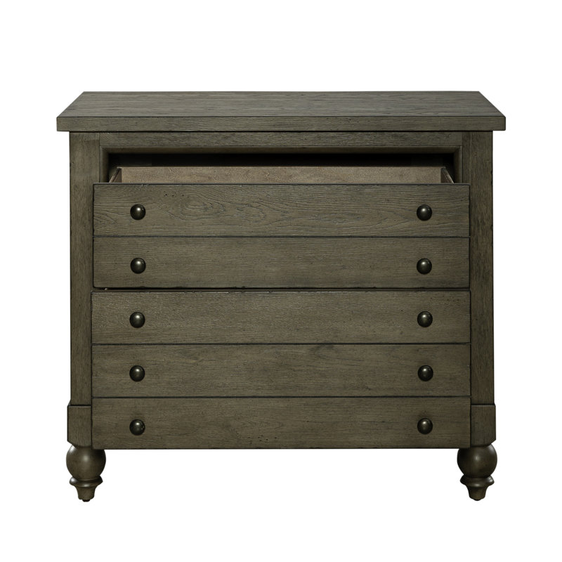 Aisja 37'' Wide 2 -Drawer File Cabinet
