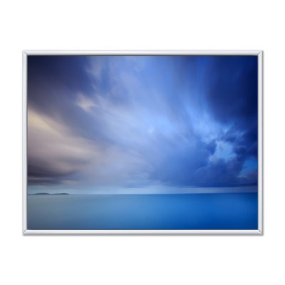 «Vibrant Panoramic Storm Cloud», reproduction sur toile