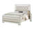 Elegant Tufted Bed Frame with Integrated LED Lighting