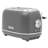 HADEN Chelsea 2 Slice Toaster Wide Slot with Removable Crumb Tray and Control Settings Chrome-107532268