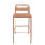 Tabouret de bar extérieur Carmella - orange (sans la table)-1662251022