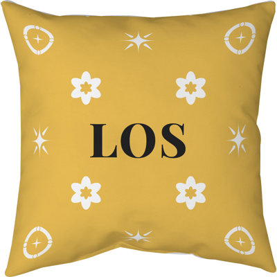Los Angeles Basketball Colors Red Blue White Cotton Twill Pillow 14 Inch X 14 Inch