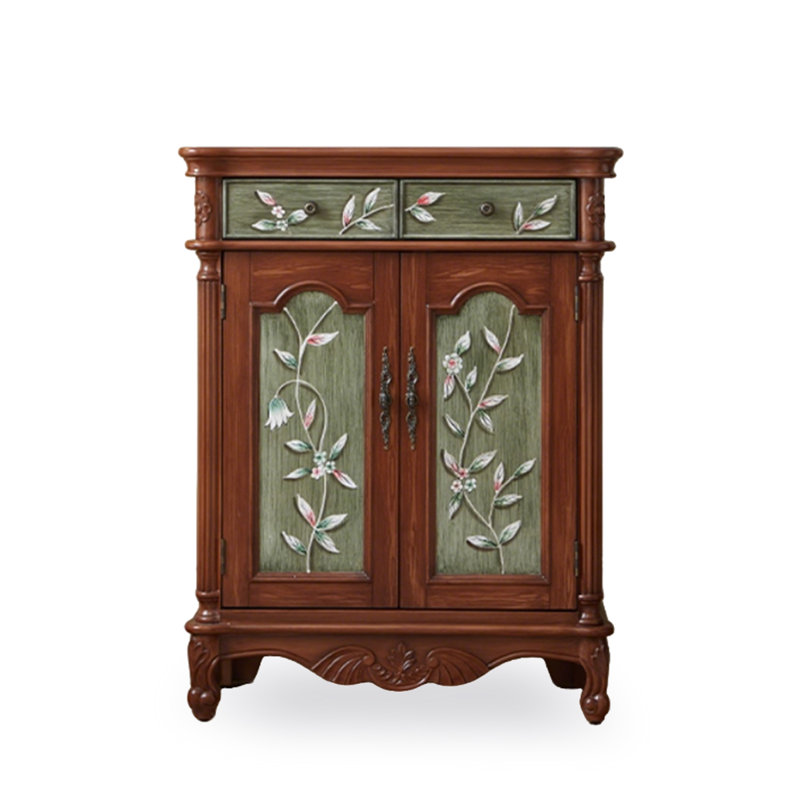Banc de rangement en bois manufacturé brun