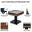 Foldable Ultra-Thin Automatic Mahjong Table with Wheels