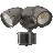 1 - Head LED Hardwired Dusk to Dawn Outdoor Security Flood Light with Motion Sensor-49969351