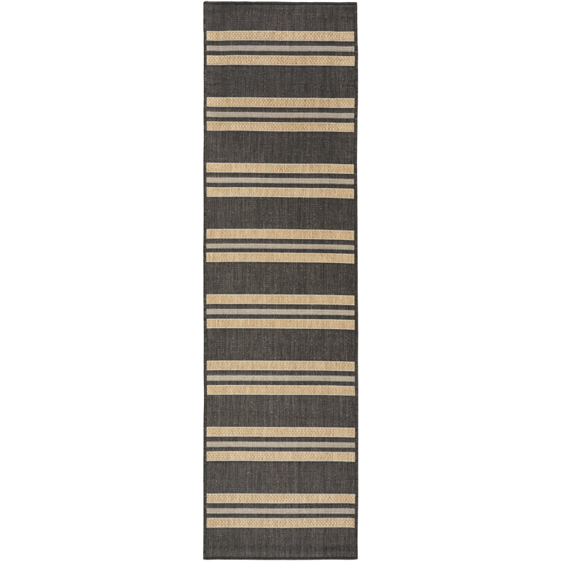 Manderella Modern Rug, Charcoal, Runner 2'2" x 8'