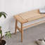 Banc de salle à manger en bois tissé pour un usage polyvalent à la maison, parfait pour la salle à manger, la chambre à coucher et la salle de bain-1909103162