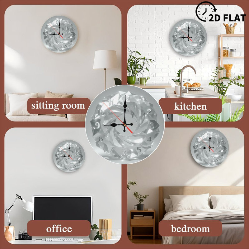 Horloge en cristal